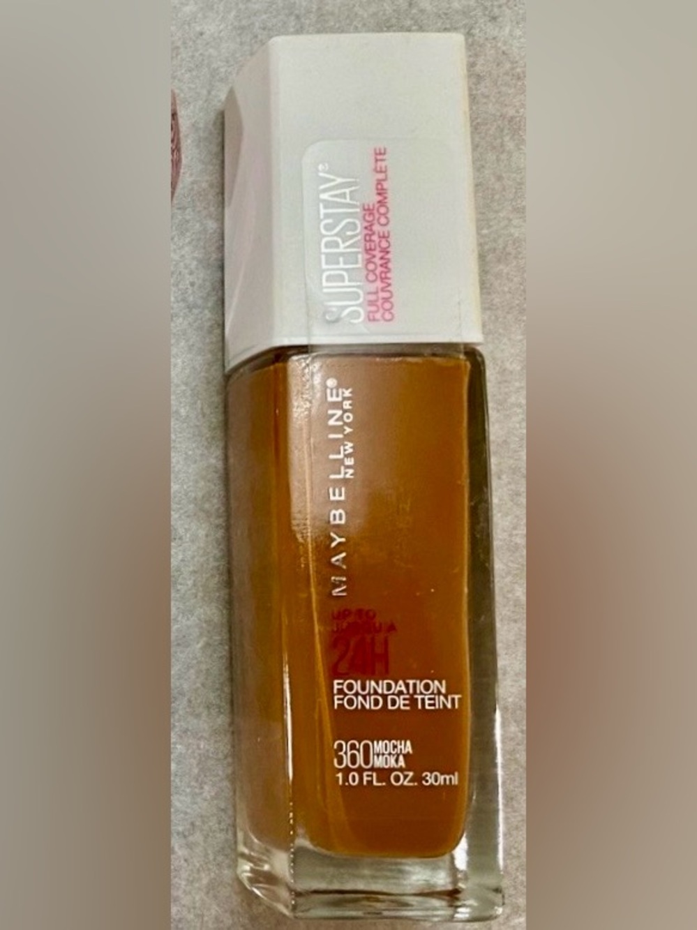 Maybelline SuperStay 24H Full Coverage Foundation - 360 Mocha.